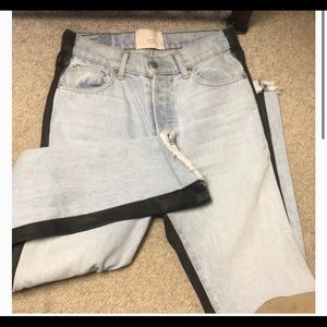 Revice two tone jeans EX- boyfriend Harlow Wash